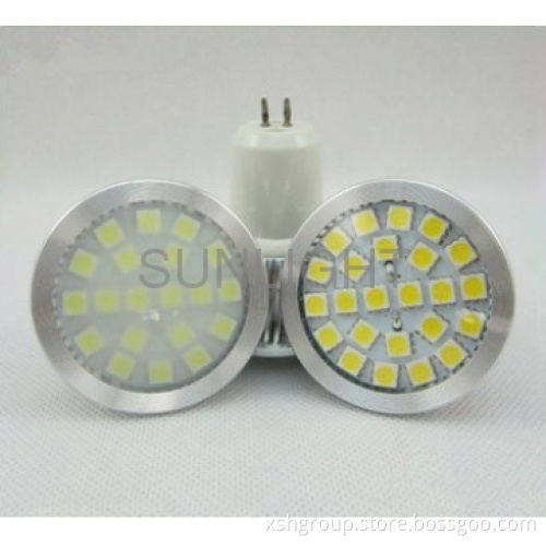 6000k 24SMD LED spotlight GU10 MR16 bulb